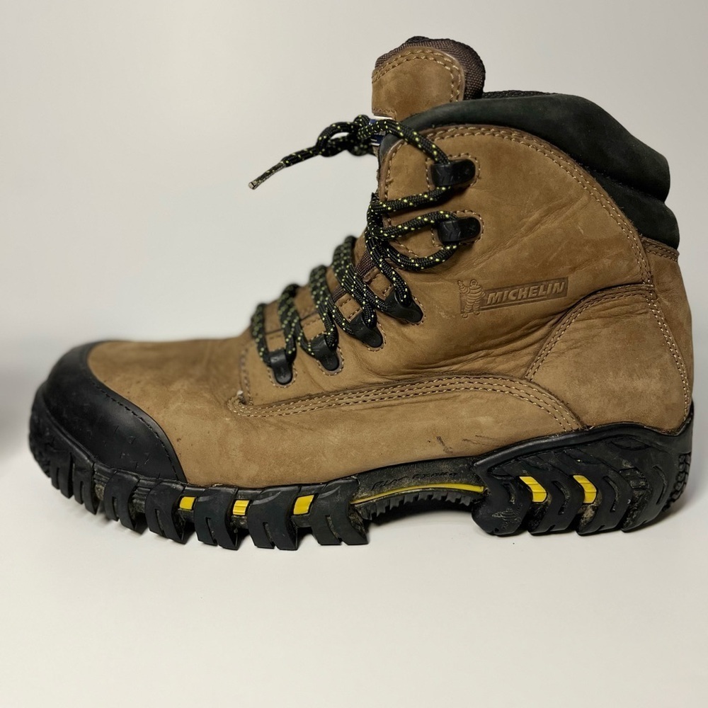 Michelin® MEN'S WATERPROOF BOOTS PILOT EXALTO 9.5 Med BROWN 23396L XPX861 - Picture 3 of 12